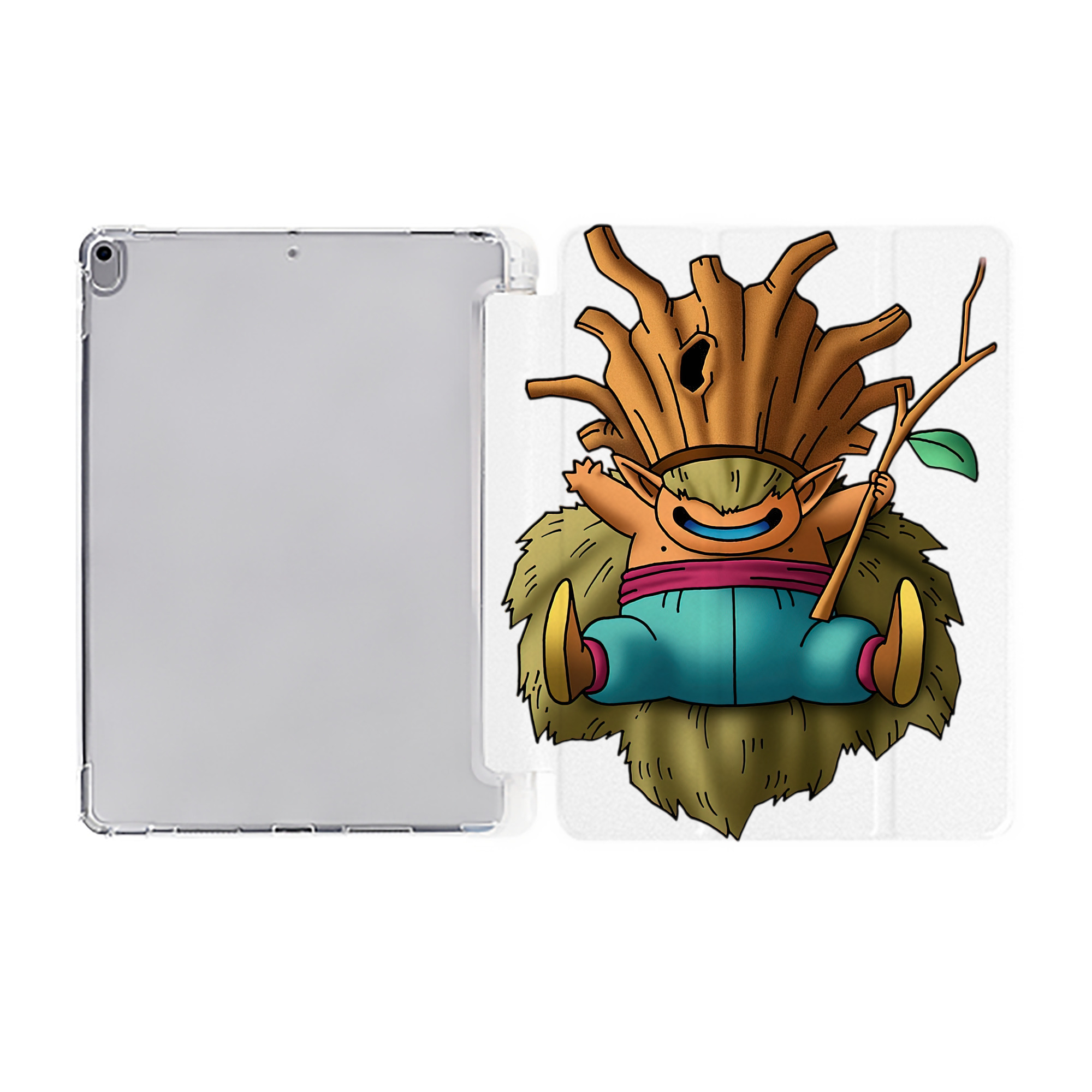 （画像用） ドラゴンクエスト Doragon Kuesuto Dragon Quest IPad ケース ペン収納付き 三つ折りスタンド PUレザー×シリコン 対応機種9.5/10.5/10.9インチ